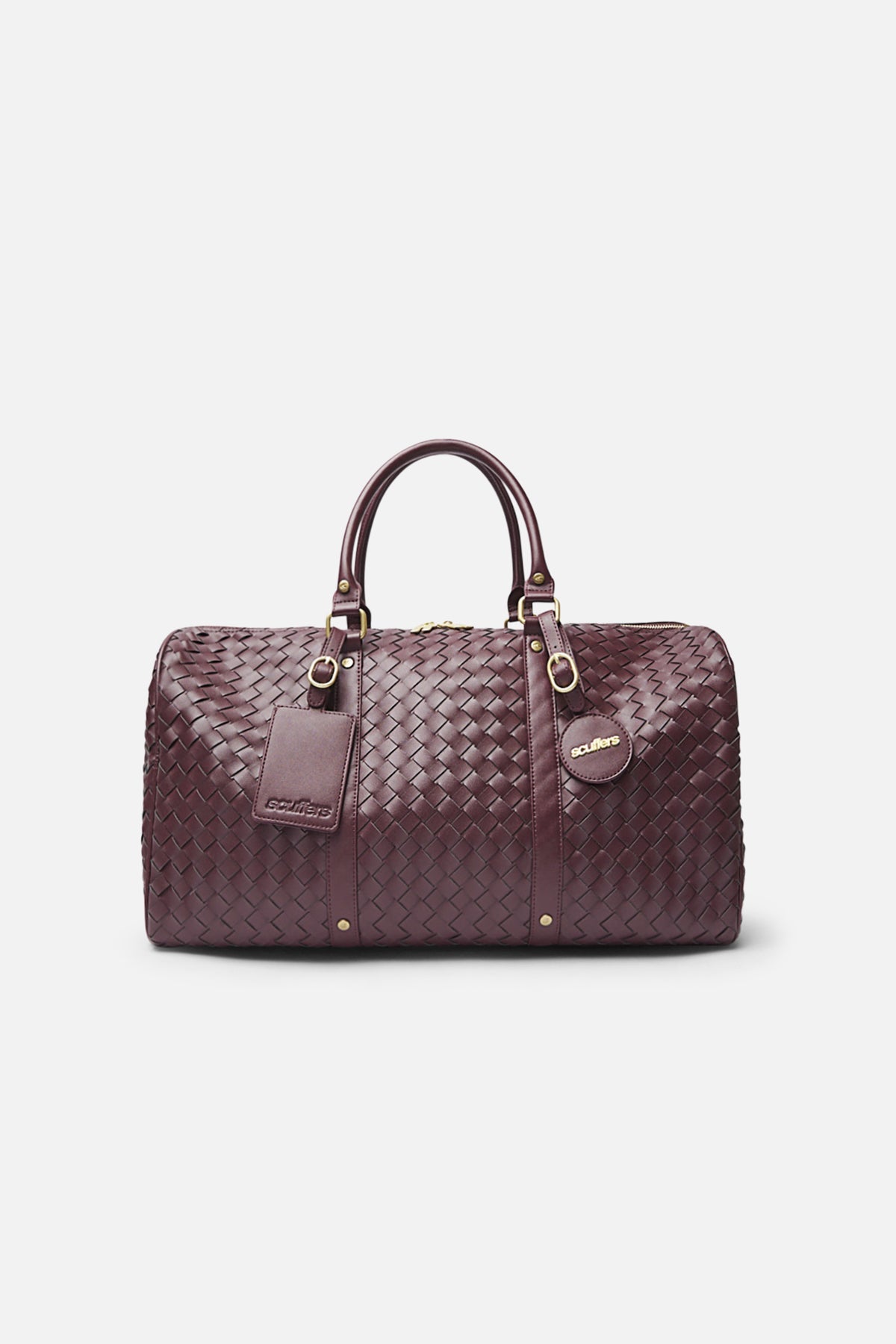 Country Burgundy Duffle Bag