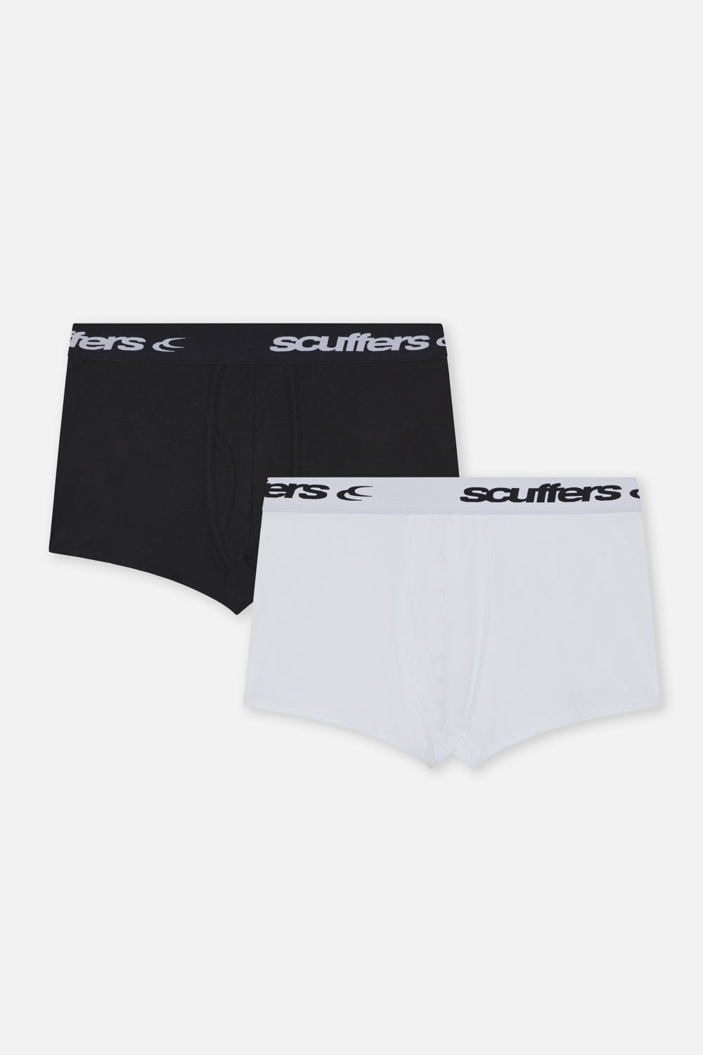 Basic Brief Black & White Boxers