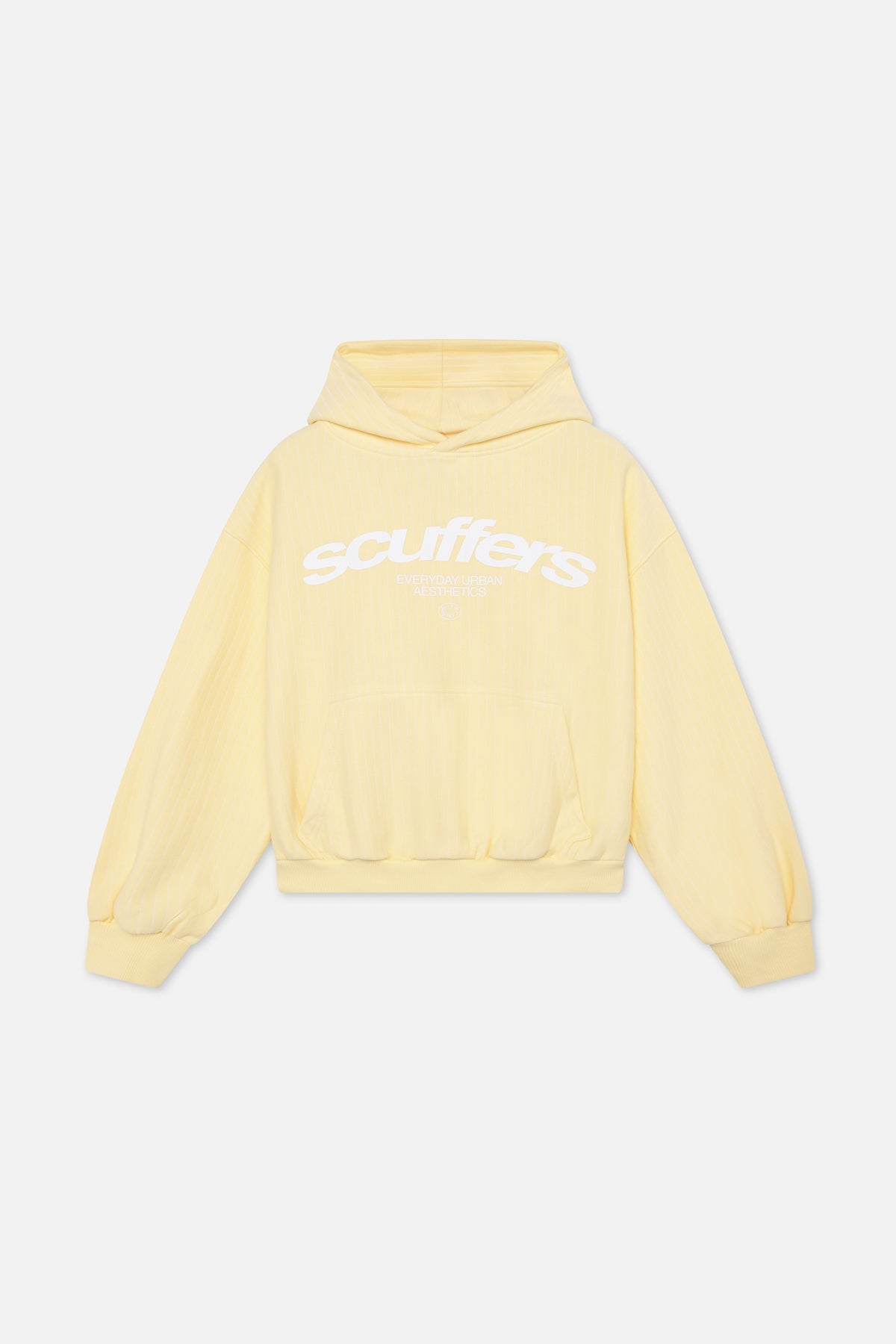 Iconic Yellow Pinstripe Hoodie