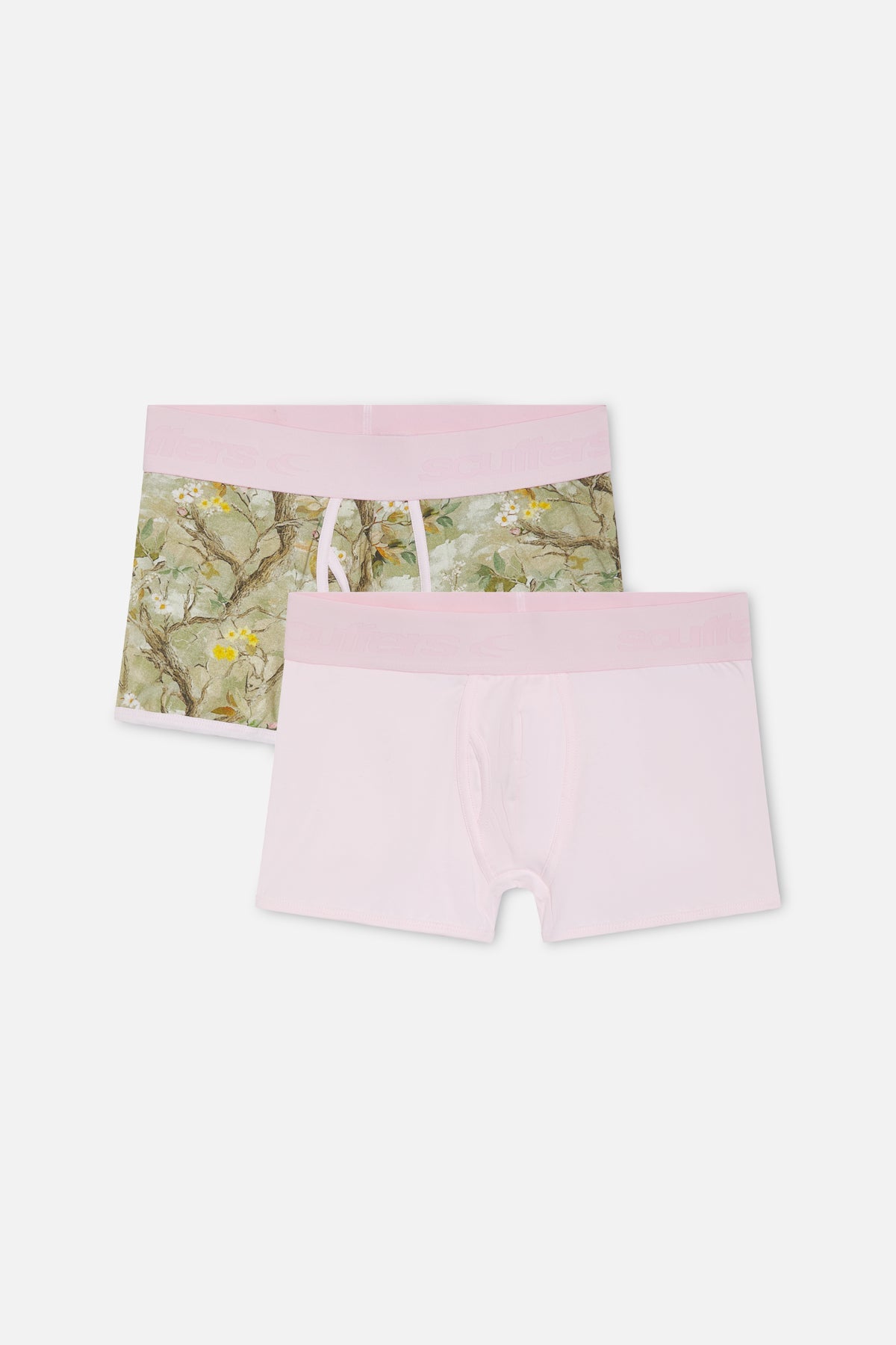 Real Flower & Pink Boxers