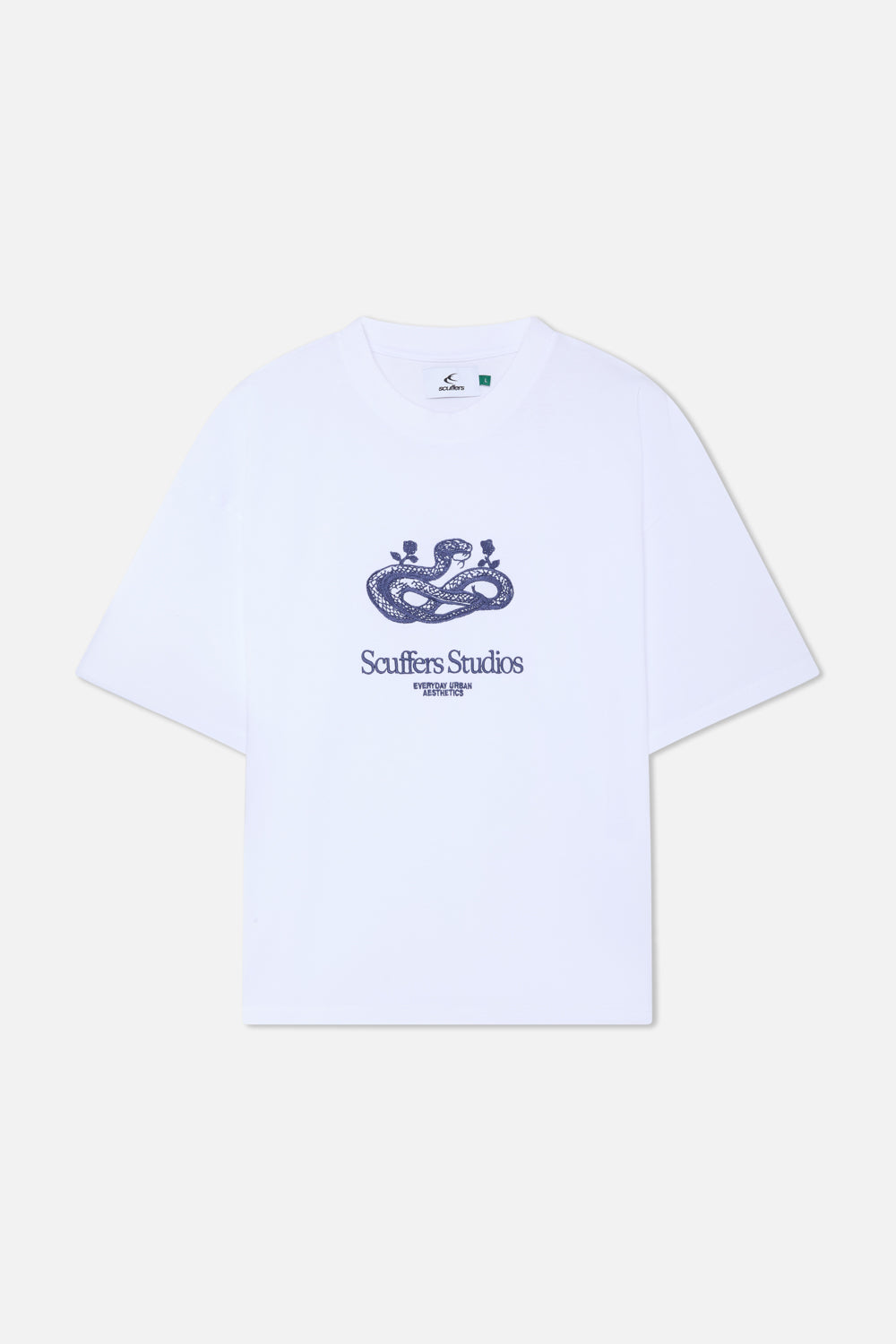 Snake White T-Shirt