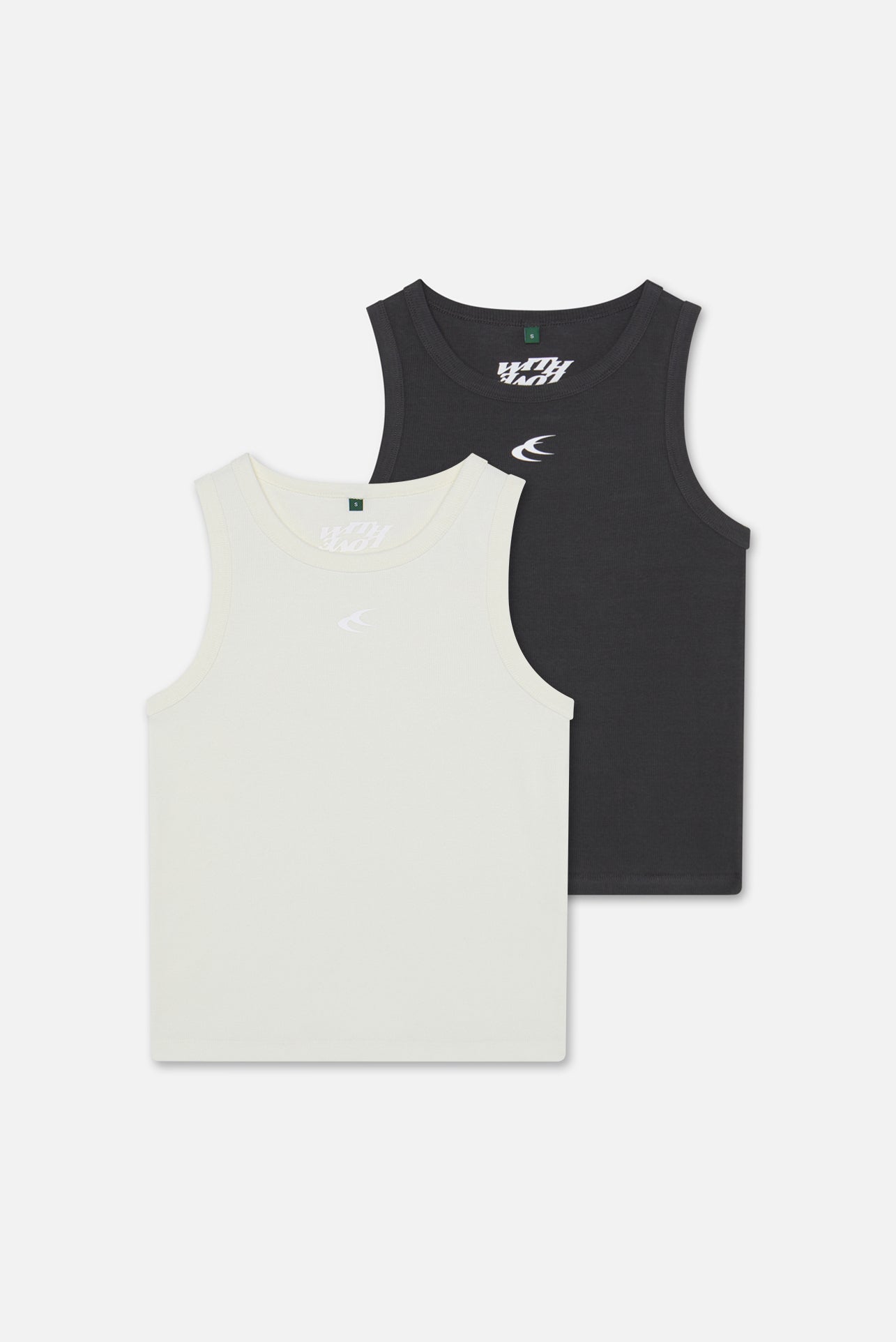 Ecru & Dark Canale SCFF Tank Top Pack